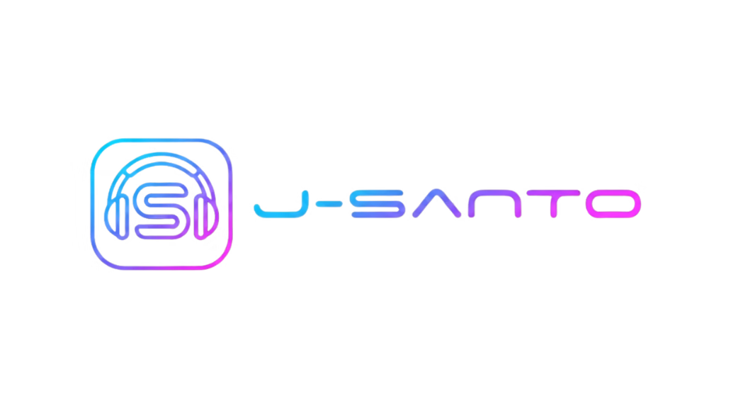 logo Dj santo fondo transparente