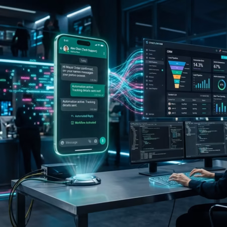 Integración WhatsApp y CRM: Automatiza ventas con trato humano